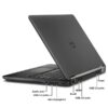Refurbished Dell Latitude E7250 Laptop Core i5 8GB RAM 256GB SSD Laptop Notebook Black 12.5 Inch