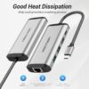 Vention USB Type C to Multi-Function 5 IN 1 Hub/ Docking Station (VEN-TGPBB)