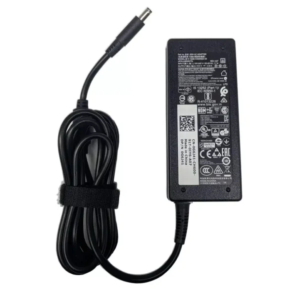 Dell 19.5v 3.34a Small Pin Power Adapter