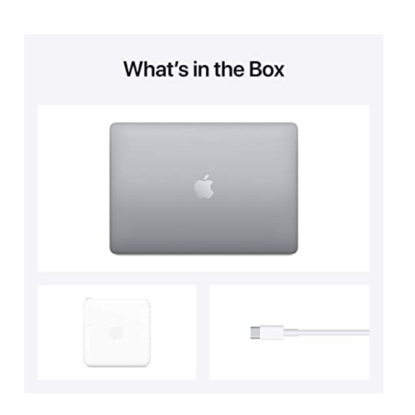 Apple MacBook Pro MYD82LL/A With M1 Chip 8GB RAM 256GB SSD 13.3 Inch with Retina Display (Space Grey)