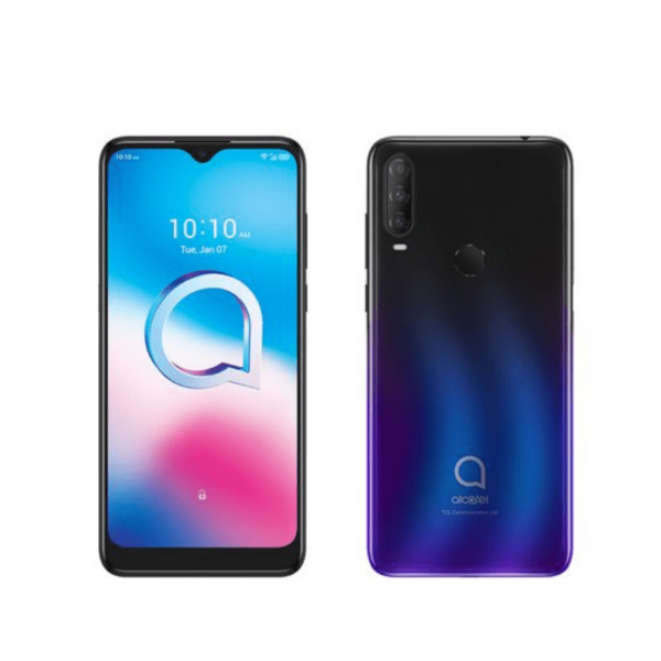 Alcatel 3L (2020) 64GB ROM 4GB RAM Android 10 48MP Triple Camera 4000mAh[Refurbished]