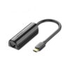 Vention CFABB USB-C To 100M Ethernet Adapter 0.15M(Black)