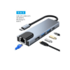 Vention 5-in-1 USB-C HUB With Gigabit Ethernet Adapter