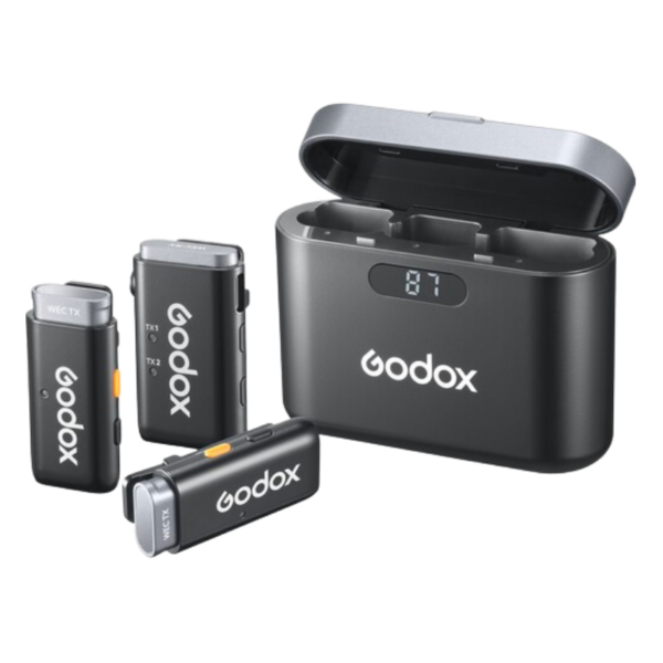 GODOX WEC Kit2 Wireless Lavalier Microphone