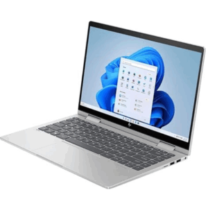 HP Envy x360 2-in-1 14" FHD Touchscreen Laptop Intel i7-1355U 16GB RAM 512GB SSD Backlit Keyboard Fingerprint Reader Win 11 Silver