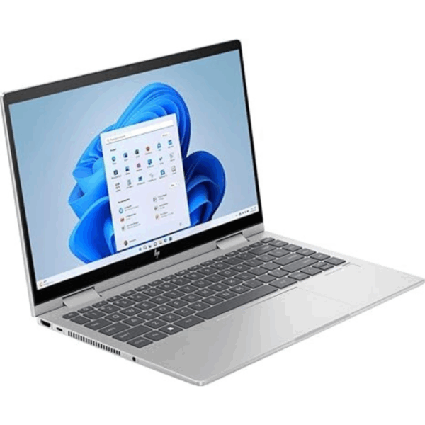 HP Envy x360 2-in-1 14" FHD Touchscreen Laptop Intel i7-1355U 16GB RAM 512GB SSD Backlit Keyboard Fingerprint Reader Win 11 Silver