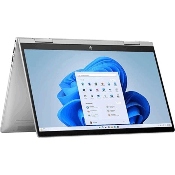HP Envy x360 2-in-1 14" FHD Touchscreen Laptop Intel i7-1355U 16GB RAM 512GB SSD Backlit Keyboard Fingerprint Reader Win 11 Silver