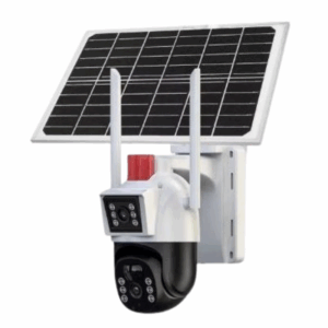 Calus VC12 Dual 4G AI Solar Camera Double Lens 6 Light Bulbs 2-in-1