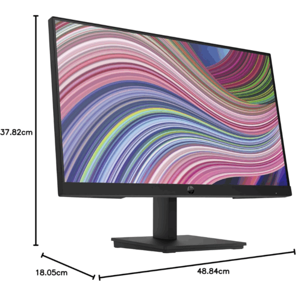 HP P22 G5 21.5" Full HD Edge LED LCD Monitor - 16:9 - Black