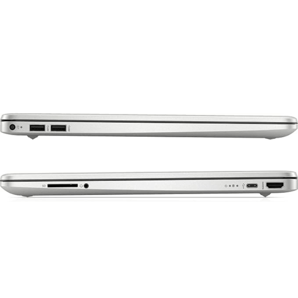 HP 15s-fq5004nia Laptop 12th Gen Intel Core i3-1215U 4GB DDR4 256GB SSD Anti-glare 15.6" FHD Display Intel UHD Graphics Backlit Keyboard Windows 11 Silver
