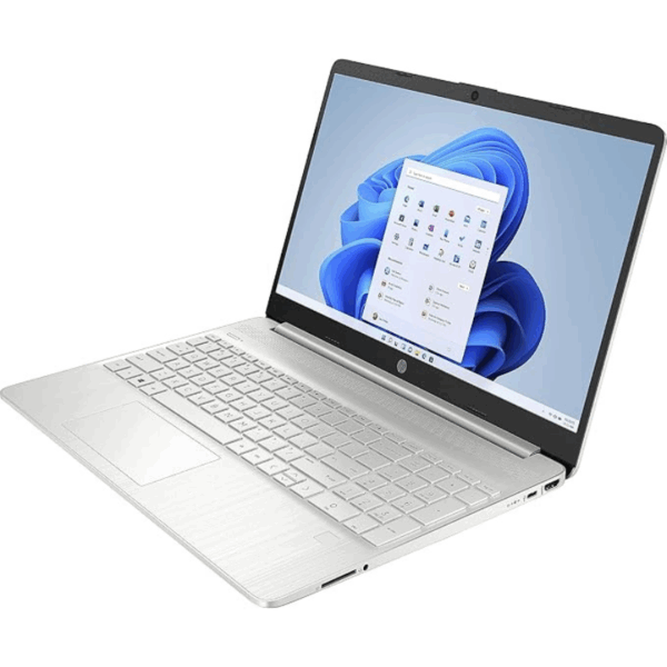 HP 15s-fq5004nia Laptop 12th Gen Intel Core i3-1215U 4GB DDR4 256GB SSD Anti-glare 15.6" FHD Display Intel UHD Graphics Backlit Keyboard Windows 11 Silver