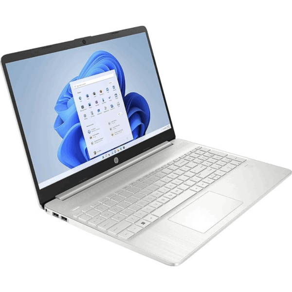 HP 15s-fq5004nia Laptop 12th Gen Intel Core i3-1215U 4GB DDR4 256GB SSD Anti-glare 15.6" FHD Display Intel UHD Graphics Backlit Keyboard Windows 11 Silver