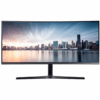 Samsung C34H890WJN - 34 Inch (3440 x 1440) WQHD UltraWide Professional LED Curved Monitor