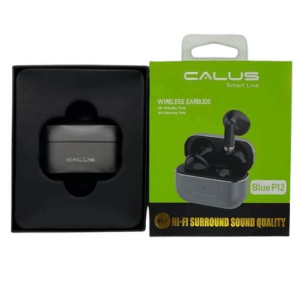 Calus Blue P12 Next Level Bass Bluetooth Wireless Earbuds