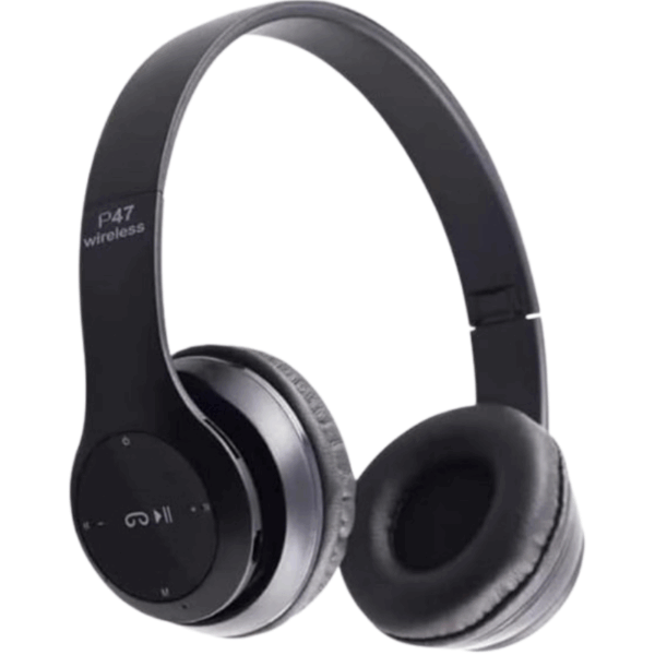 P47 Wireless Portable Gaming Sports Headphones Stereo Memory Card Bluetooth Headset