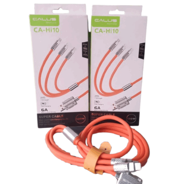 Calus CA-HI10 3-in-1 Fast Charging Cable 1.5M