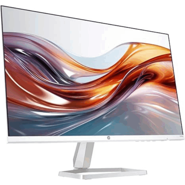 HP Series 5 524sa Monitor with Speakers 24" 100Hz IPS FHD Display Adjustable Tilt Anti-Glare - Silver