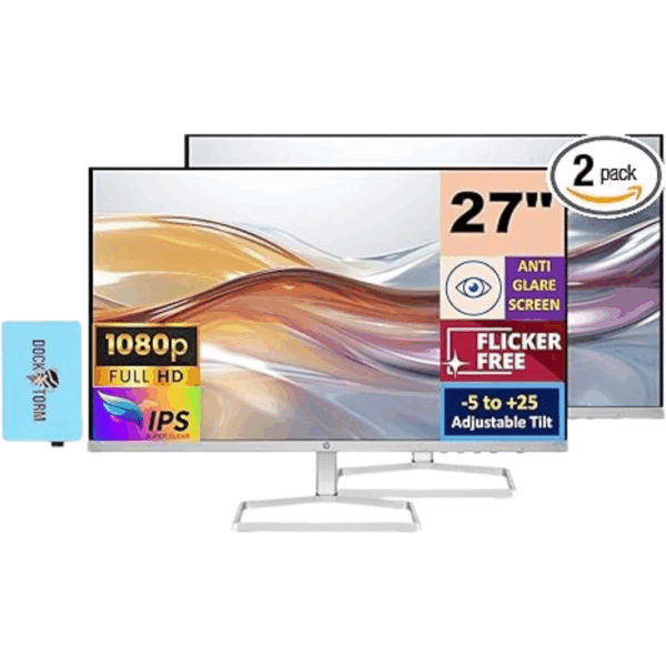 HP Series 5 527sf Monitor 27" IPS FHD Anti-glare Display Adjustable Tilt HDMI - Black