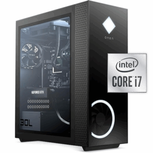 HP OMEN 30L Gaming Desktop PC NVIDIA GeForce RTX 2060 Graphics 10th Gen Intel Core i7-10700F 16 GB RAM 1 TB SSD + 2TB HDD Windows 10 Home