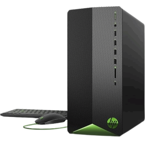 HP Pavilion TG01-1260 Gaming Desktop 10th Gen Intel Core i5-10400F 8 GB NVIDIA GeForce RTX 2060 16 GB RAM 256 GB SSD + 1 TB HDD Windows 11 Home - Shadow Black