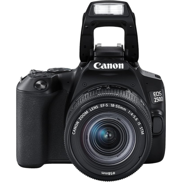 Canon EOS 250D (Rebel SL3) DSLR Camera w/ 18-55 mm DC Lens - Brand New
