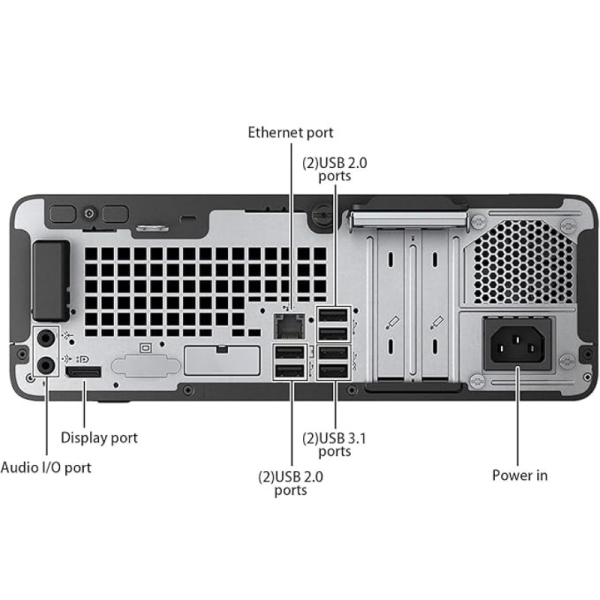 HP ProDesk 400 G5 Desktop Computer Intel Core i5-8500 8th Gen 8GB RAM 500 GB HDD - Windows 11 Pro