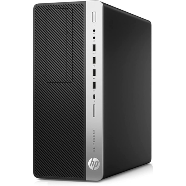 HP EliteDesk 800 G4 Tower Intel Core i5-8500 8th Gen 8GB RAM 500GB HDD Windows 11 Pro - Black