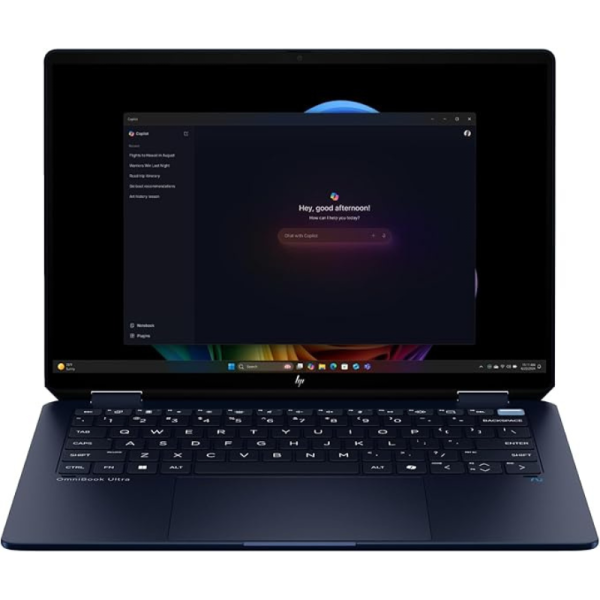 HP OmniBook Ultra Flip (2025) x360 Convertible Intel-8 Core Ultra 7-258V 32GB RAM 2TB SSD 14" OLED Touch Display Windows 11 Home Backlit Keyboard - Blue (N)