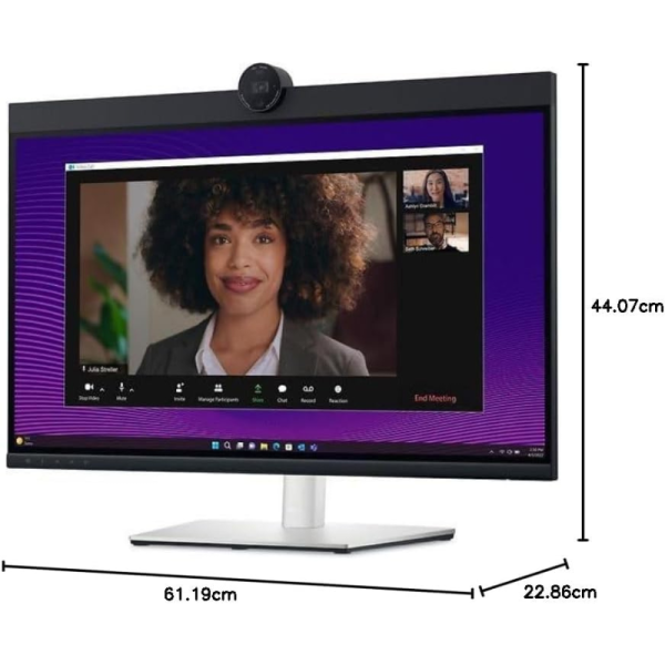 Dell P2724DEB Video Conferencing Monitor 27" 2K QHD Display