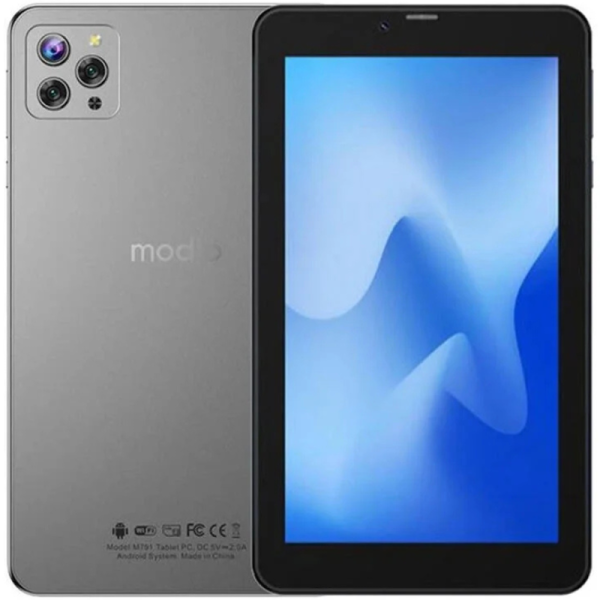 MODIO M797 Tablet 6GB RAM 256GB Storage 7-inch HD Display 5G Dual SIM Keyboard Bundle